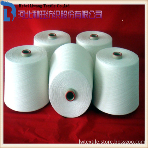 50s Virgin Polyester Spun Yarn for Knitting Weaving
